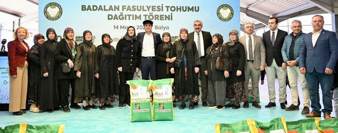Üreticilere Yüzde 100 Hibeli Badalan Fasulyesi Tohumu