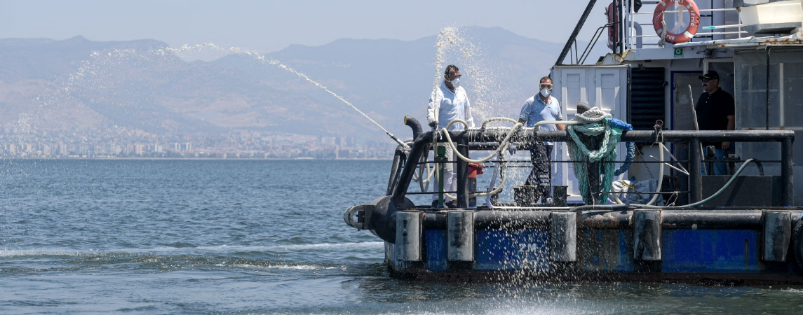 İzmir Körfezi Modifiye Kil Yöntemiyle Nefes Alacak