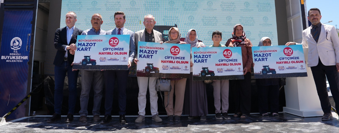 Denizli Büyükşehir’den 4 Bin 349 Üreticiye Mazot Desteği
