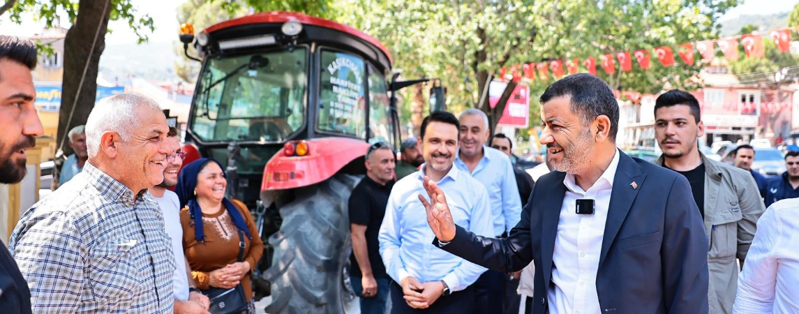Buldanlı Çiftçiye Mazot Desteği