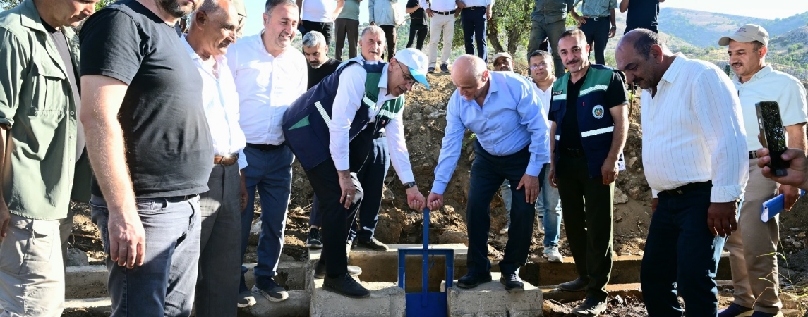 Sulama Projeleri Hayata Geçiyor 