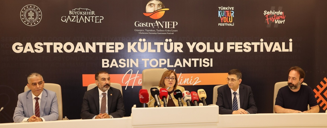 GastroANTEP Kültür Yolu Festivali İçin Geri Sayım Başladı 
