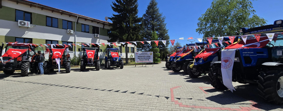 Orman Köylüsüne Traktör Desteği