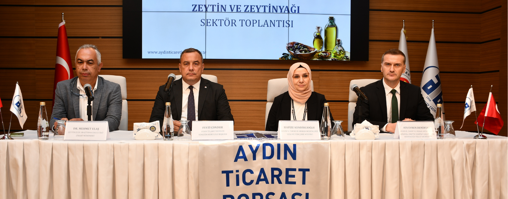 Aydın Ticaret Borsası Zeytin ve Zeytinyağı Sektör Toplantısı Düzenledi