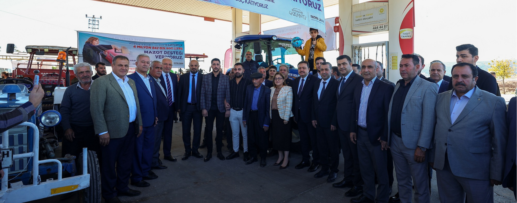 Gaziantep Büyükşehir'in Çiftçiye Mazot Desteği Sürüyor